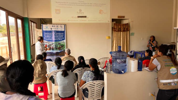 Intercambio de experiencias entre mujeres emprendedoras del Bosque Seco de Mangamanguilla-Salitral y del Bosque y Páramo de Samanga Proyecto CDKN y Fondos de Agua