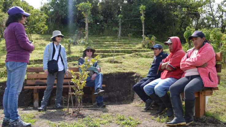 Representante del Gobierno de Canadá visita proyectos de conservación en Ecuador Proyecto CEPF